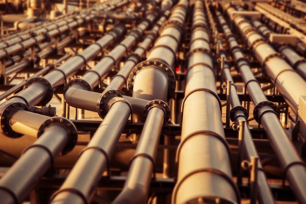 Industrial pipelines